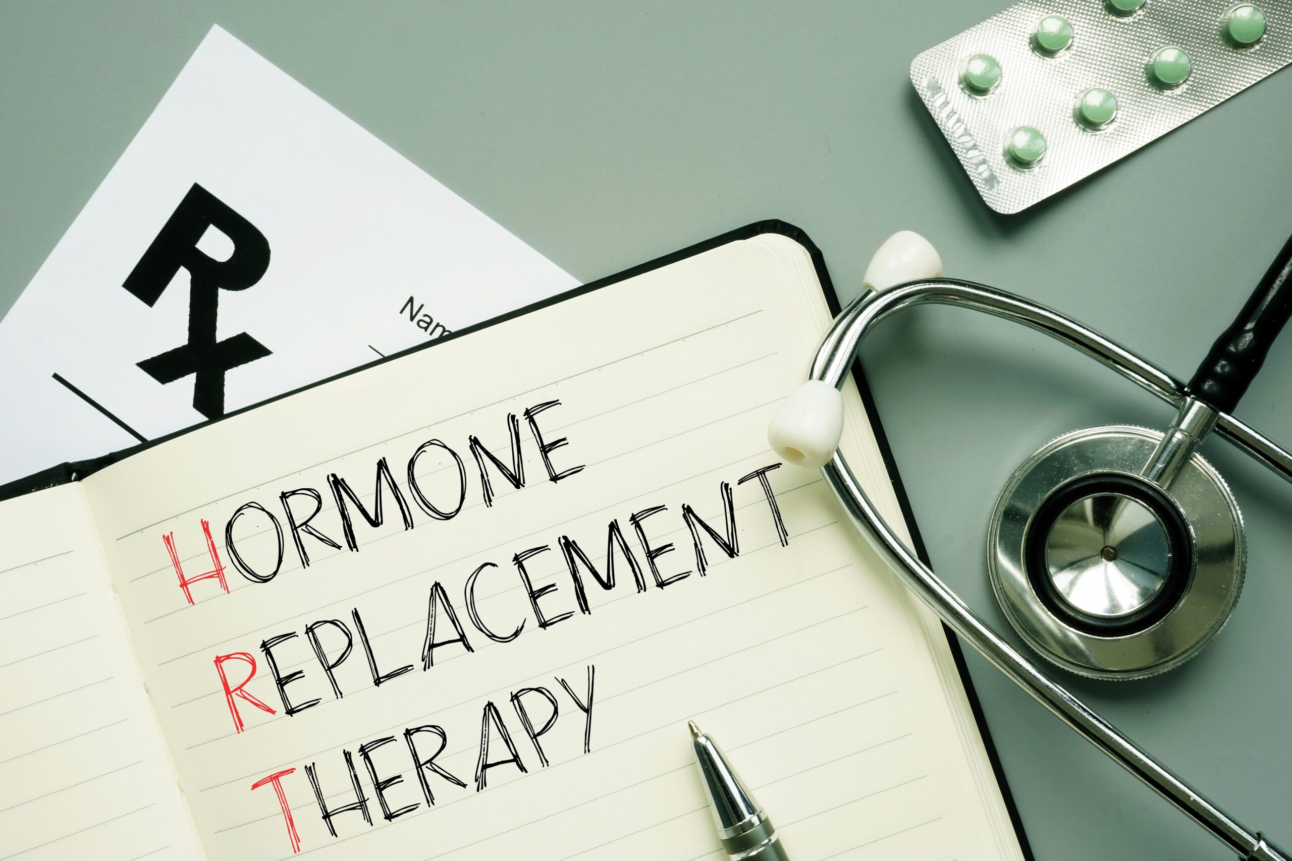 Woman consulting a doctor about hormone replacement therapy to understand who should and should not take HRT based on health risks