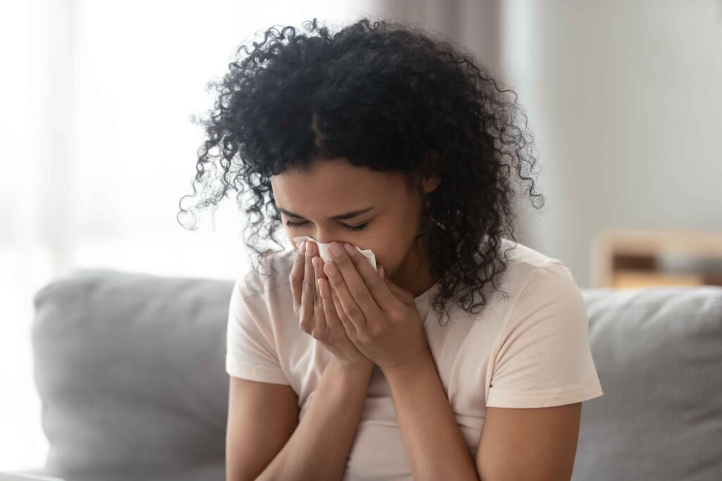 Seasonal allergies (hay fever) 8 Testing and treatment for pollen related nose, eye, and throat symptoms.